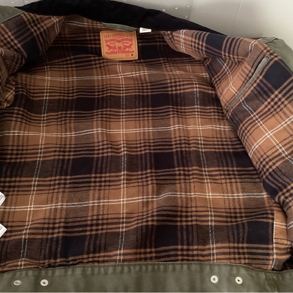 Levi’s green denim Trucker Jacket, medium - Picture 2 of 4